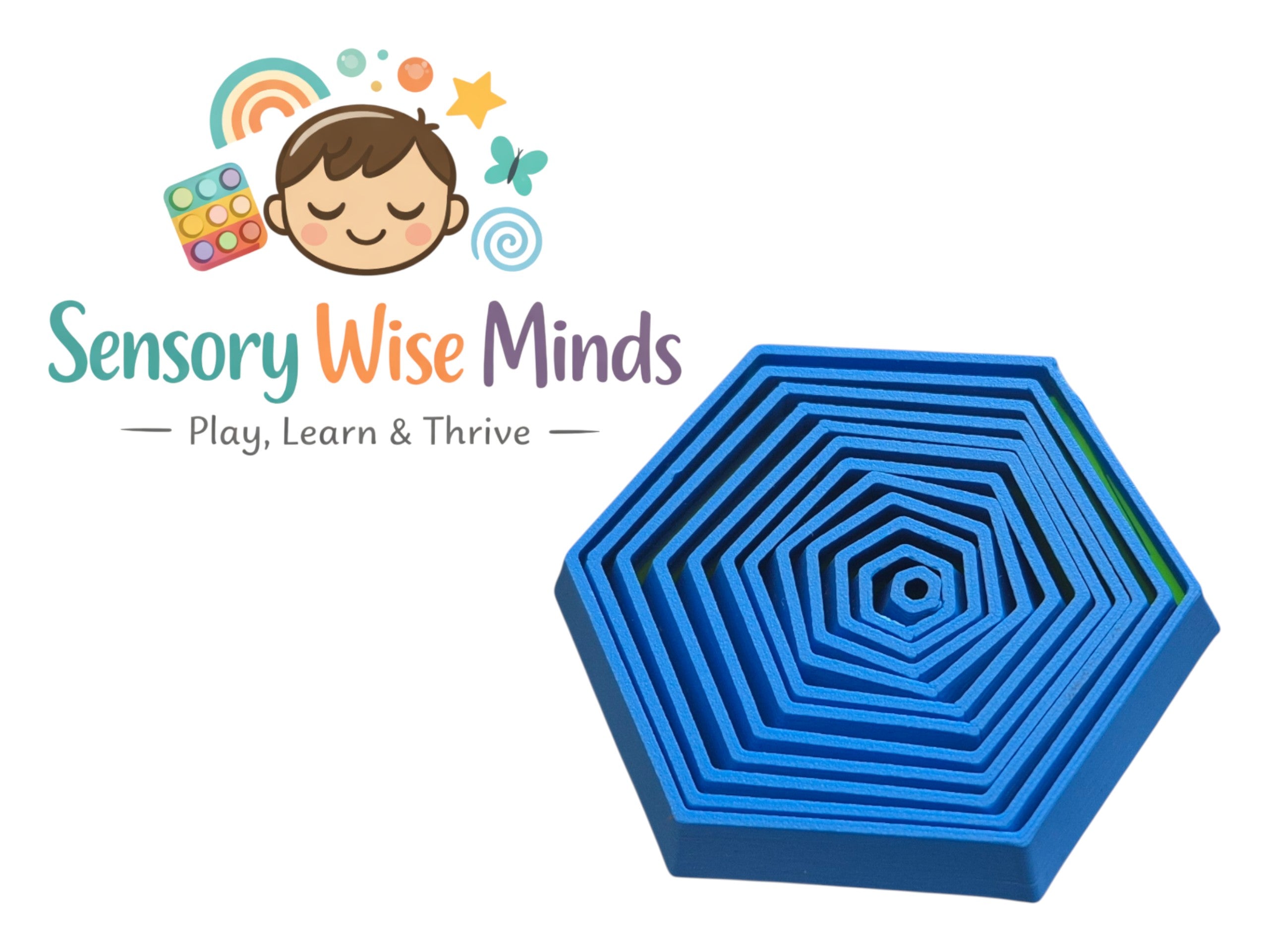 Hex Stack Sensory Toy