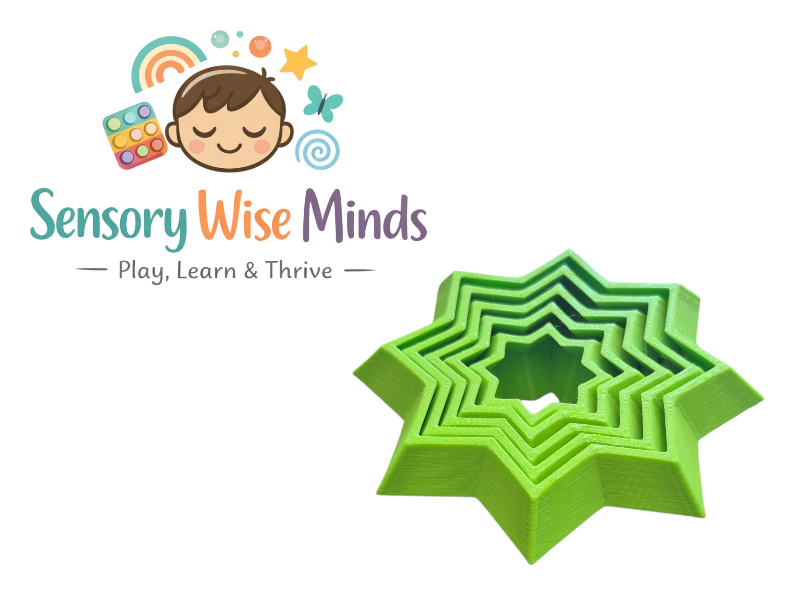 Star Stack Sensory Toy